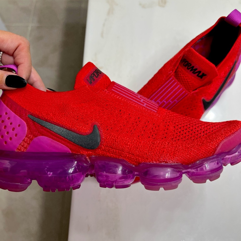 Nike Air VaporMax University Red Fuchsia Blast. Limited. Worn twice 8Women